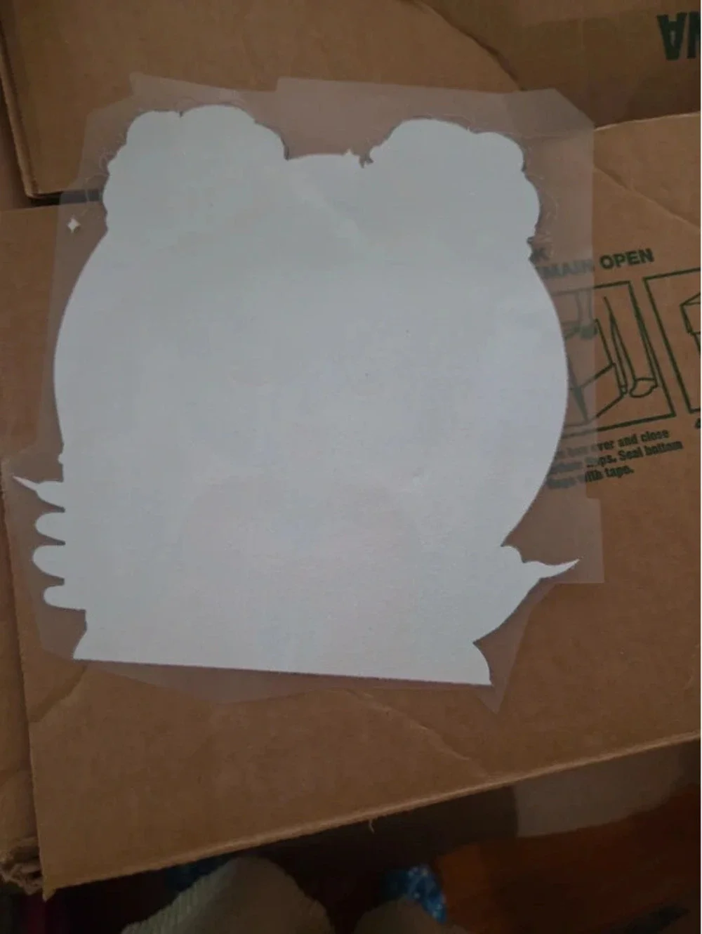 Grinch girl iron patch